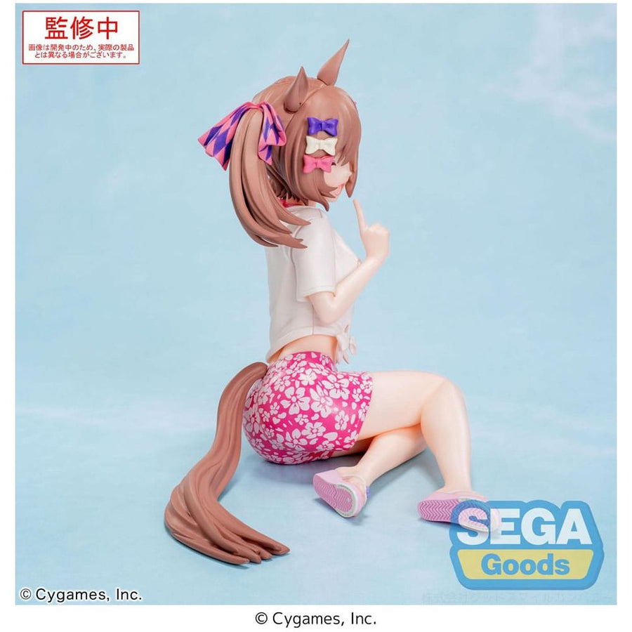 Uma Musume Pretty Derby Yumemirize PVC Statue Smart Falcon Gaze on Me! 14 cm - The Happy Toy Store