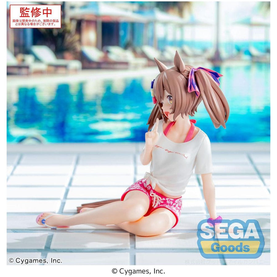 Uma Musume Pretty Derby Yumemirize PVC Statue Smart Falcon Gaze on Me! 14 cm - The Happy Toy Store