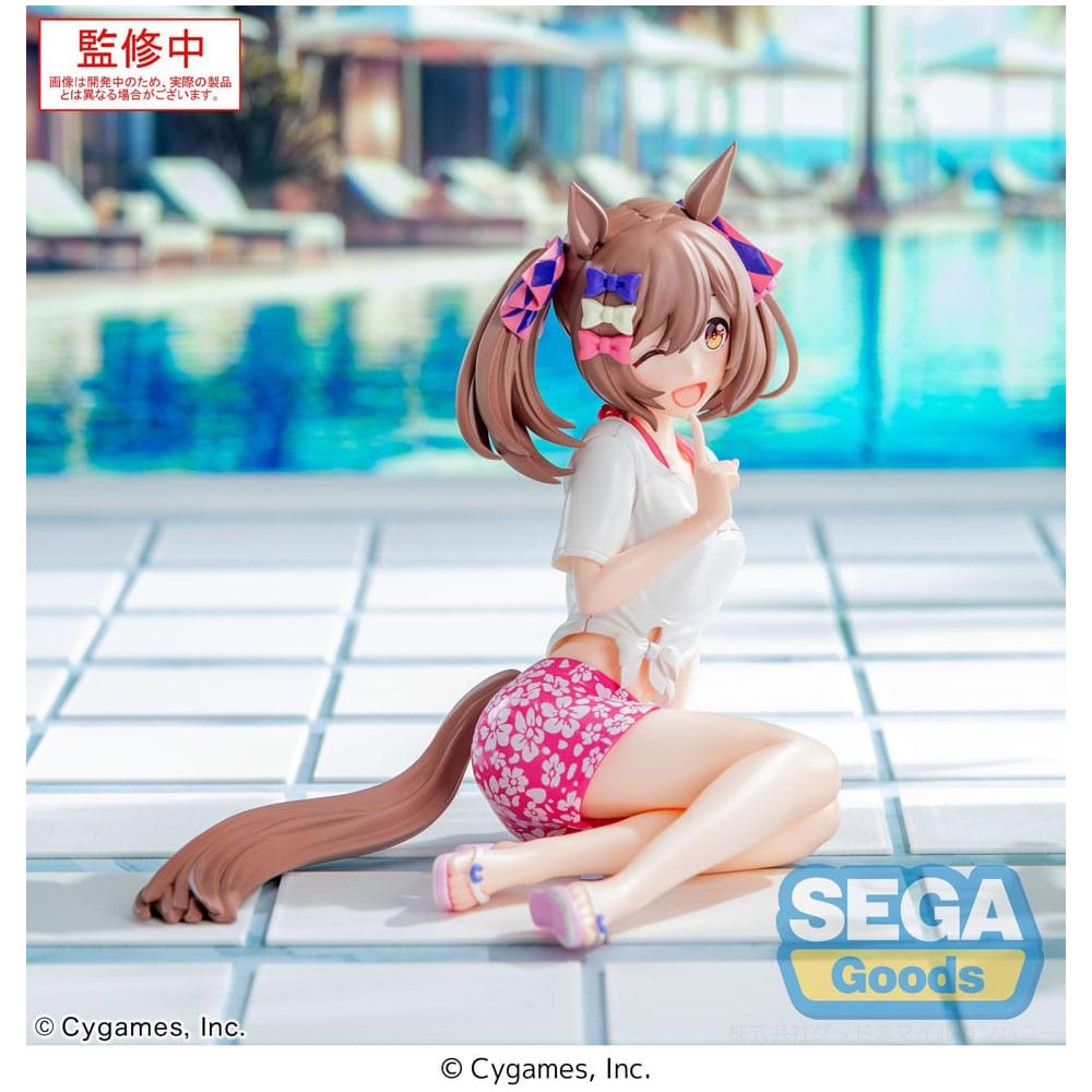 Uma Musume Pretty Derby Yumemirize PVC Statue Smart Falcon Gaze on Me! 14 cm - The Happy Toy Store