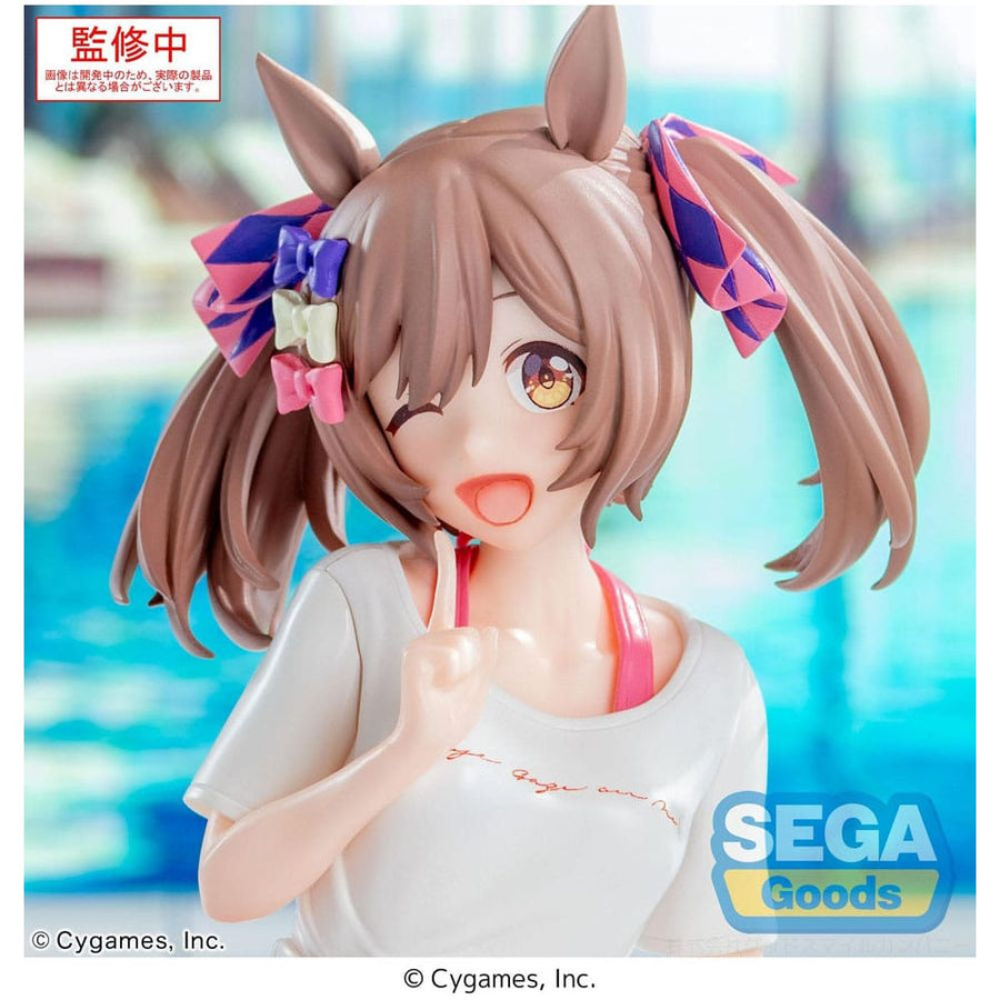 Uma Musume Pretty Derby Yumemirize PVC Statue Smart Falcon Gaze on Me! 14 cm - The Happy Toy Store