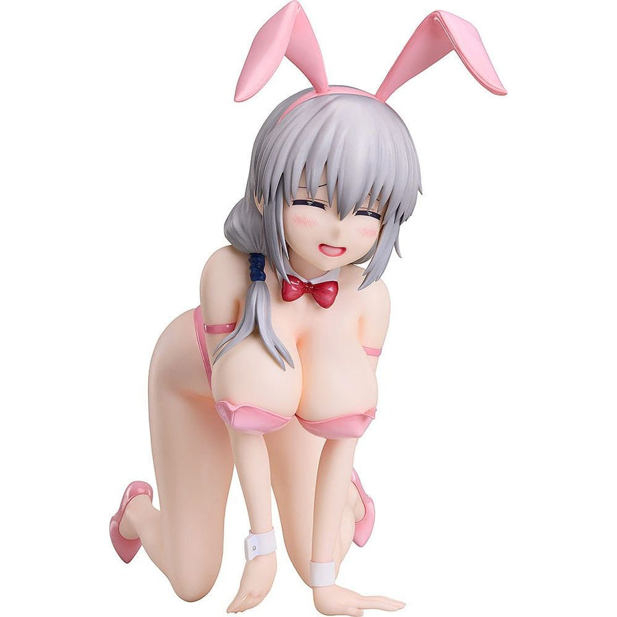 Uzaki - chan Wants to Hang Out! PVC Statue 1/4 Tsuki Uzaki: Bare Leg Bunny Ver. 22 cm - The Happy Toy Store