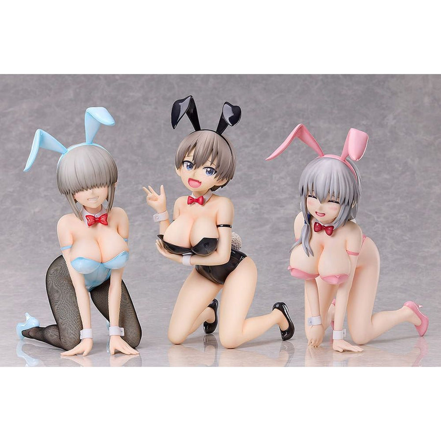Uzaki - chan Wants to Hang Out! PVC Statue 1/4 Tsuki Uzaki: Bare Leg Bunny Ver. 22 cm - The Happy Toy Store