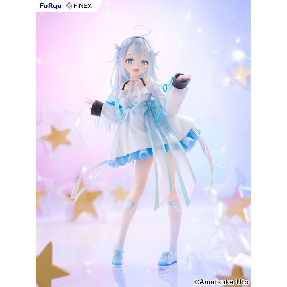Virtual YouTuber F:NEX PVC Statue 1/7 Amatsuka Uto 23 cm - The Happy Toy Store