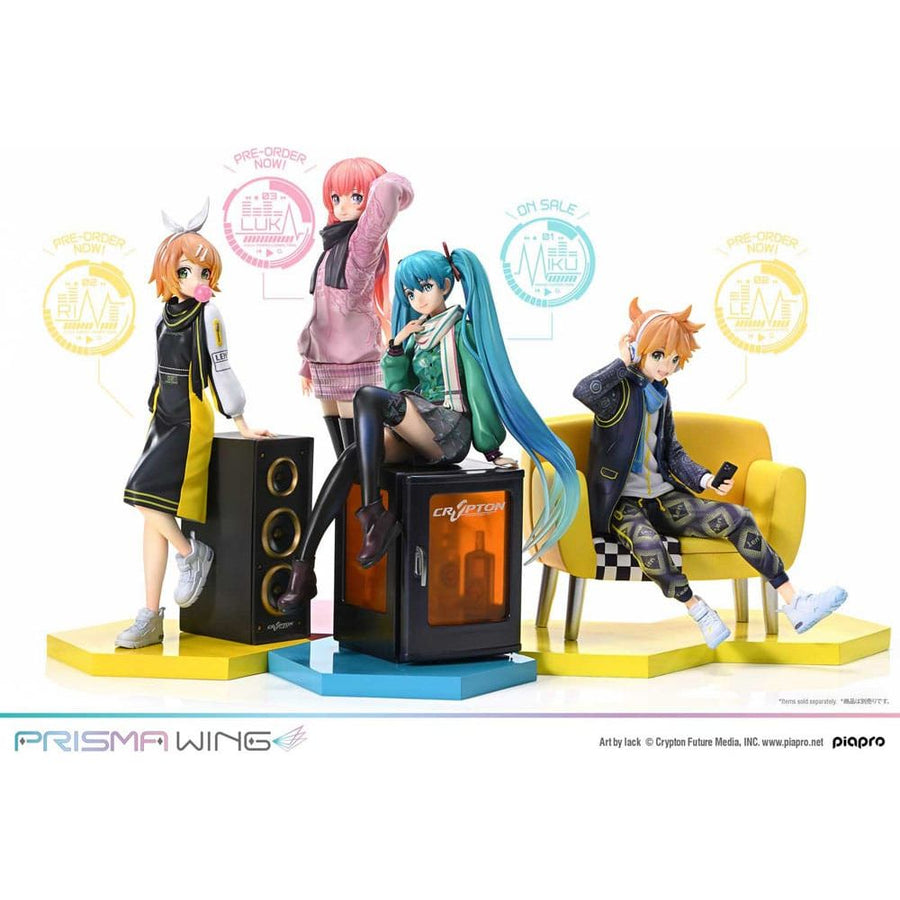 Vocaloid Piapro Characters Prisma Wing PVC Statue 1/7 Kagamine Len (Art by lack) 18 cm - The Happy Toy Store
