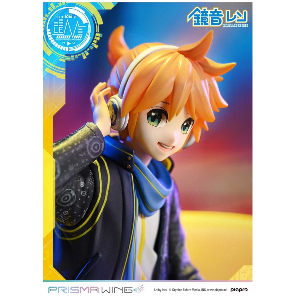 Vocaloid Piapro Characters Prisma Wing PVC Statue 1/7 Kagamine Len (Art by lack) 18 cm - The Happy Toy Store