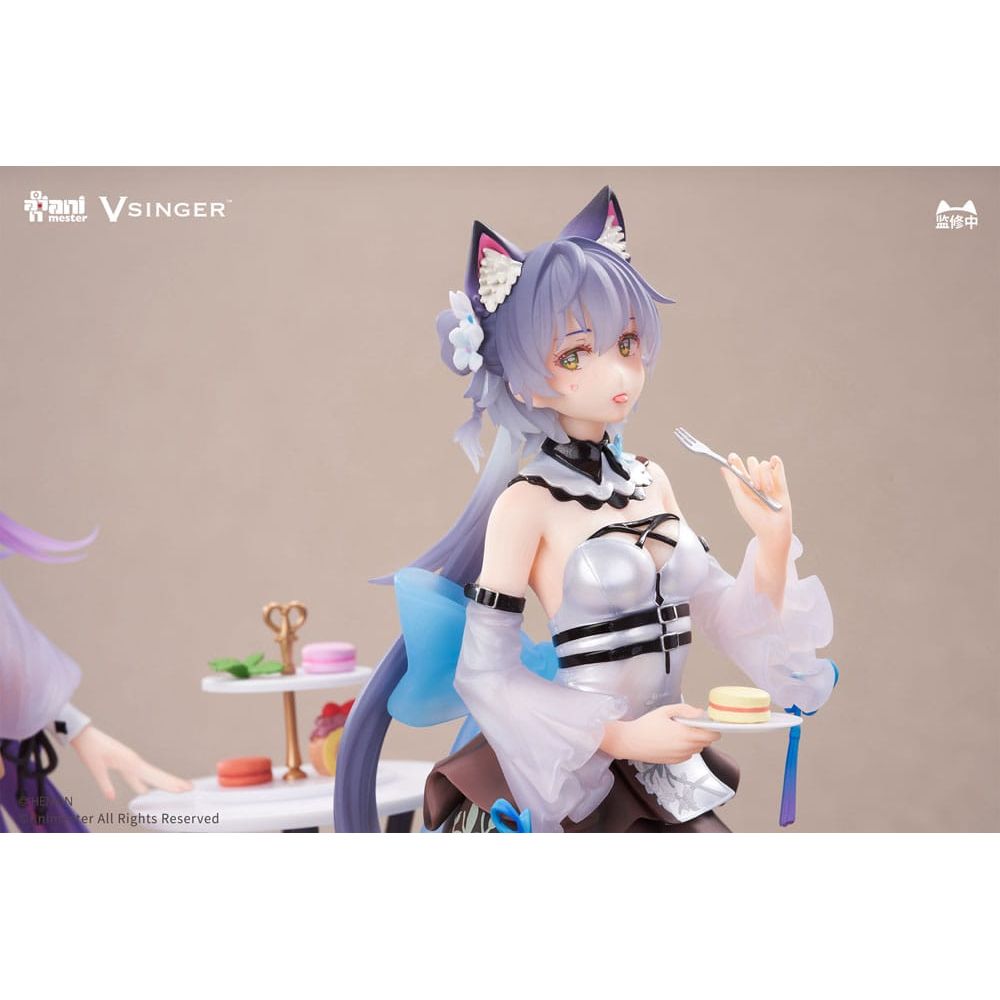 VSinger Luo Tianyi & Mo Qingxian Statue 1/7 2 - Pack Luo Tianyi & Mo Qingxian Tea Time Melody Ver. - The Happy Toy Store