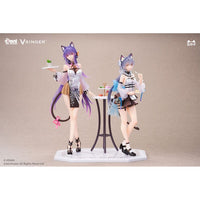 VSinger Luo Tianyi & Mo Qingxian Statue 1/7 2 - Pack Luo Tianyi & Mo Qingxian Tea Time Melody Ver. - The Happy Toy Store