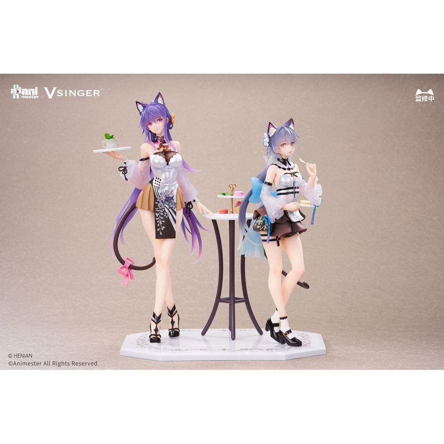 VSinger Luo Tianyi & Mo Qingxian Statue 1/7 2 - Pack Luo Tianyi & Mo Qingxian Tea Time Melody Ver. - The Happy Toy Store