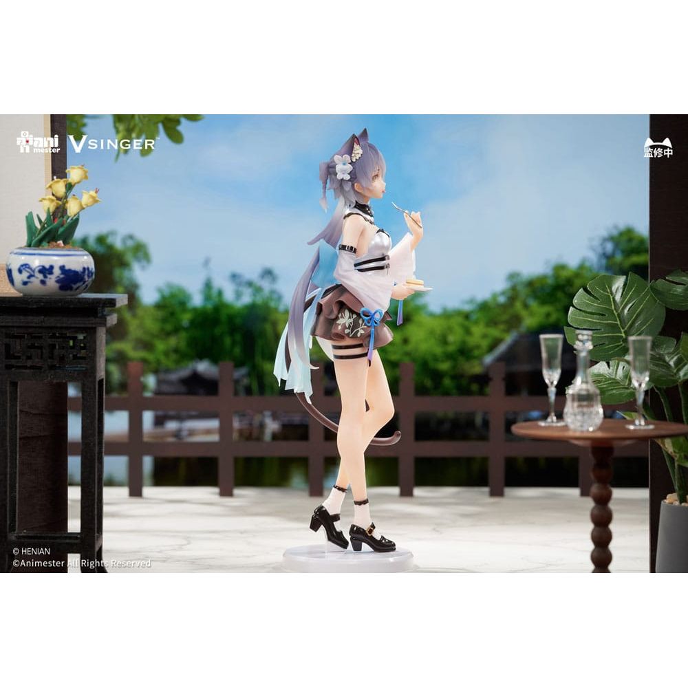 VSinger Luo Tianyi & Mo Qingxian Statue 1/7 Luo Tianyi Tea Time Melody Ver. 23 cm - The Happy Toy Store