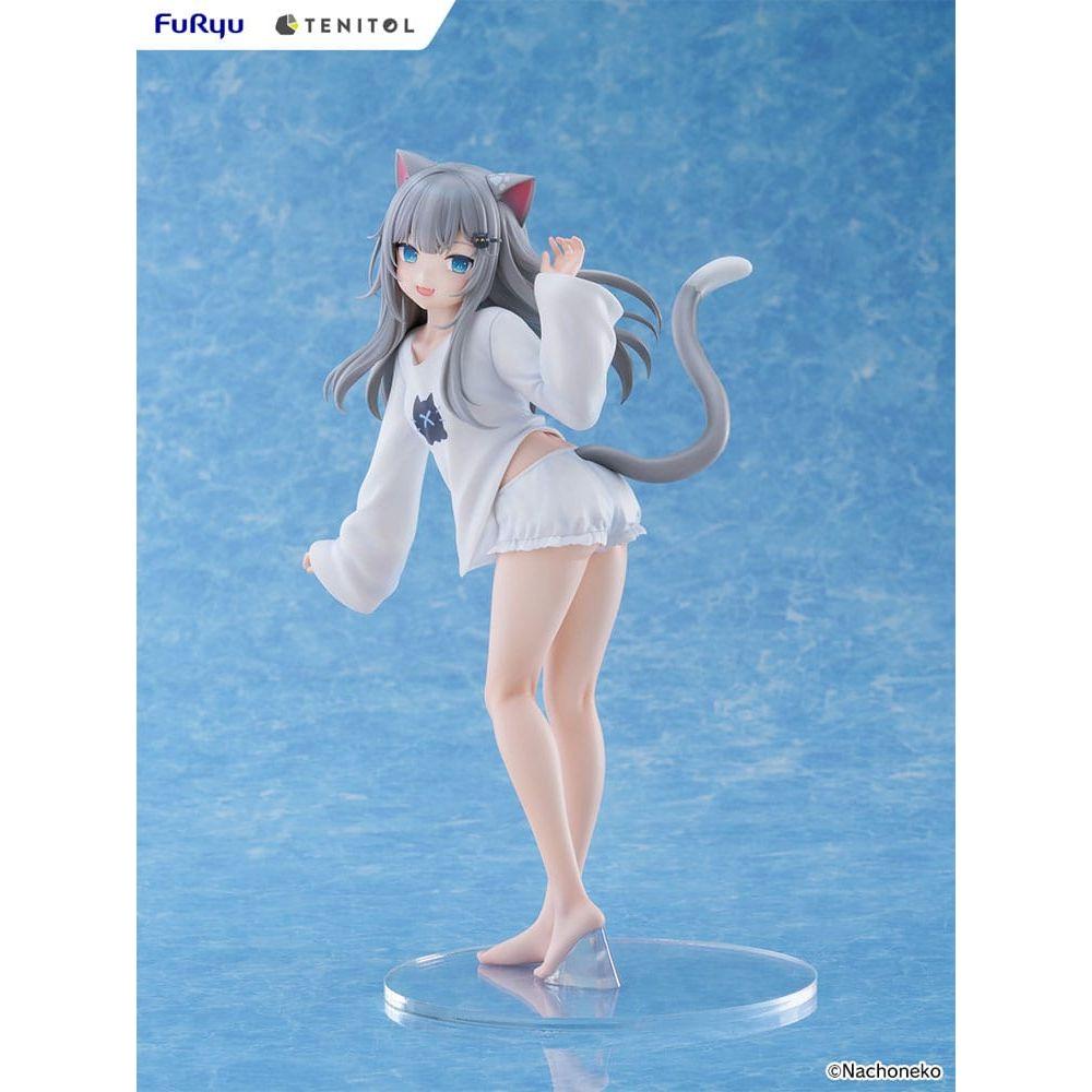 VTuber Tenitol Tall PVC Statue Nachoneko 30 cm - The Happy Toy Store