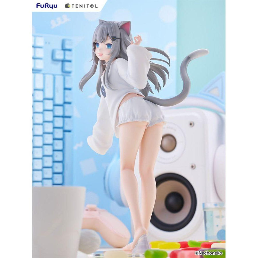 VTuber Tenitol Tall PVC Statue Nachoneko 30 cm - The Happy Toy Store