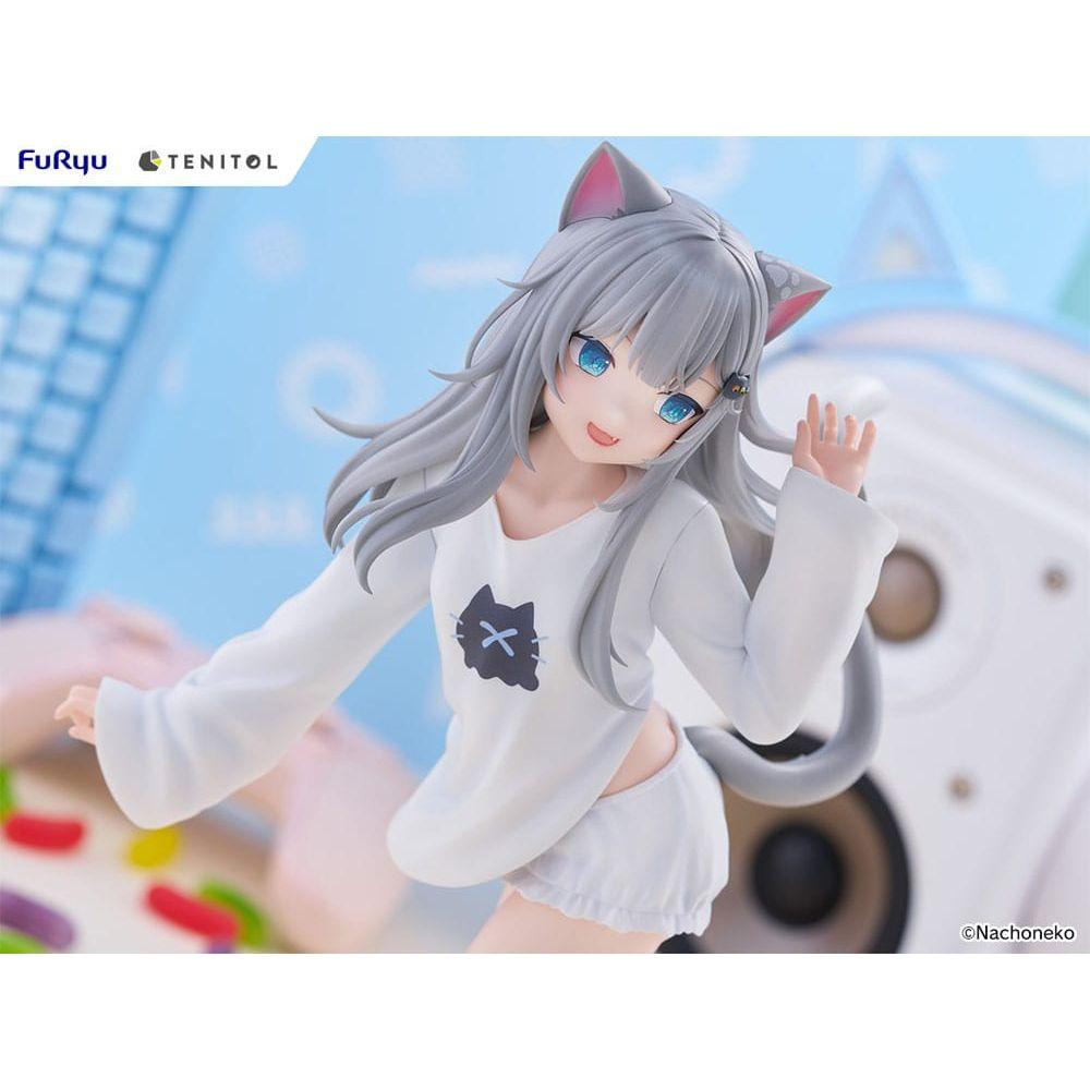 VTuber Tenitol Tall PVC Statue Nachoneko 30 cm - The Happy Toy Store