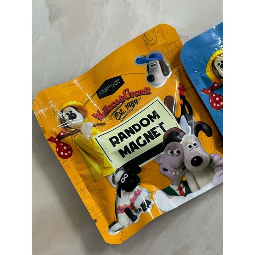 Wallace & Gromit Random Magnet Blind Pack - The Happy Toy Store