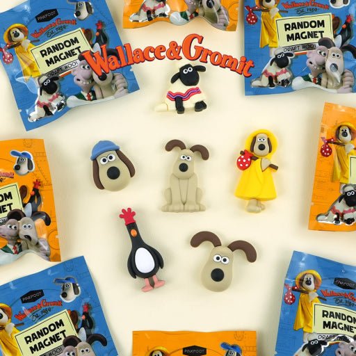 Wallace & Gromit Random Magnet Blind Pack - The Happy Toy Store