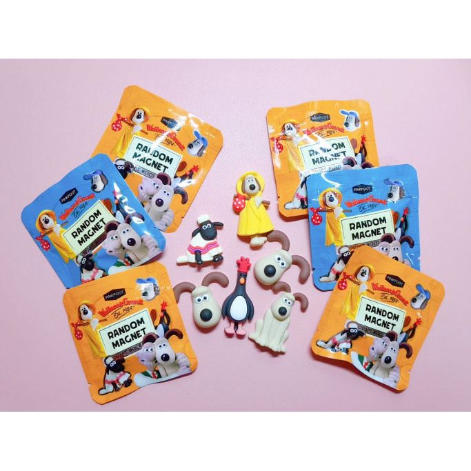 Wallace & Gromit Random Magnet Blind Pack - The Happy Toy Store