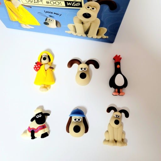 Wallace & Gromit Random Magnet Blind Pack - The Happy Toy Store