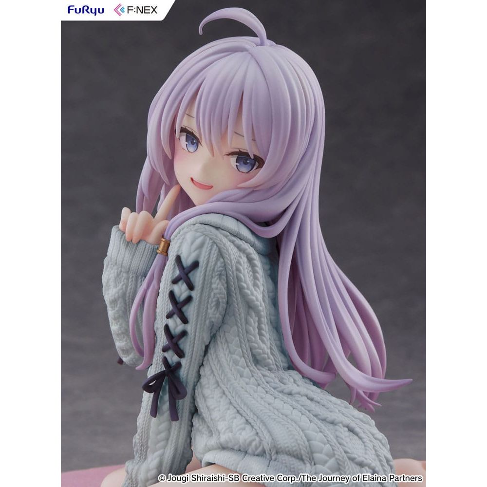 Wandering Witch: The Journey of Elaina 1/7 PVC Statue Elaina knit ver. 30 cm - The Happy Toy Store