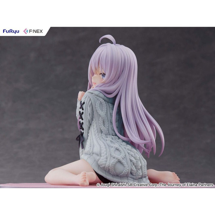 Wandering Witch: The Journey of Elaina 1/7 PVC Statue Elaina knit ver. 30 cm - The Happy Toy Store