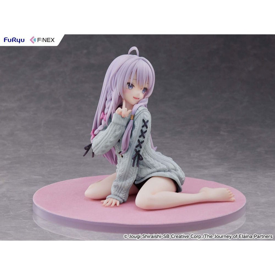 Wandering Witch: The Journey of Elaina 1/7 PVC Statue Elaina knit ver. 30 cm - The Happy Toy Store