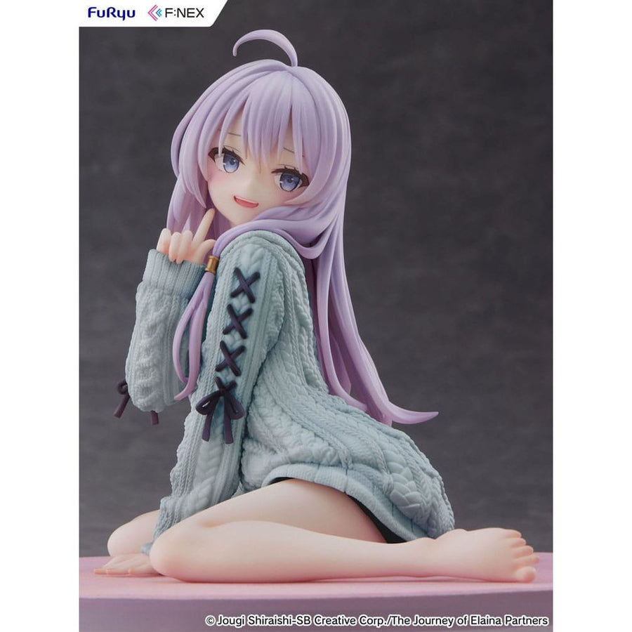 Wandering Witch: The Journey of Elaina 1/7 PVC Statue Elaina knit ver. 30 cm - The Happy Toy Store