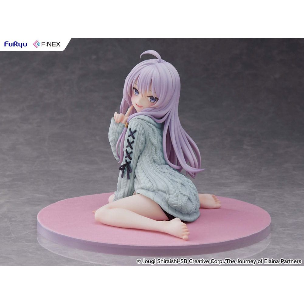 Wandering Witch: The Journey of Elaina 1/7 PVC Statue Elaina knit ver. 30 cm - The Happy Toy Store