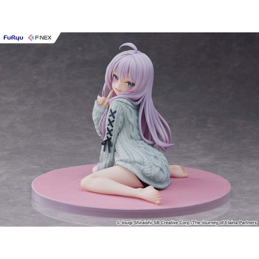Wandering Witch: The Journey of Elaina 1/7 PVC Statue Elaina knit ver. 30 cm - The Happy Toy Store