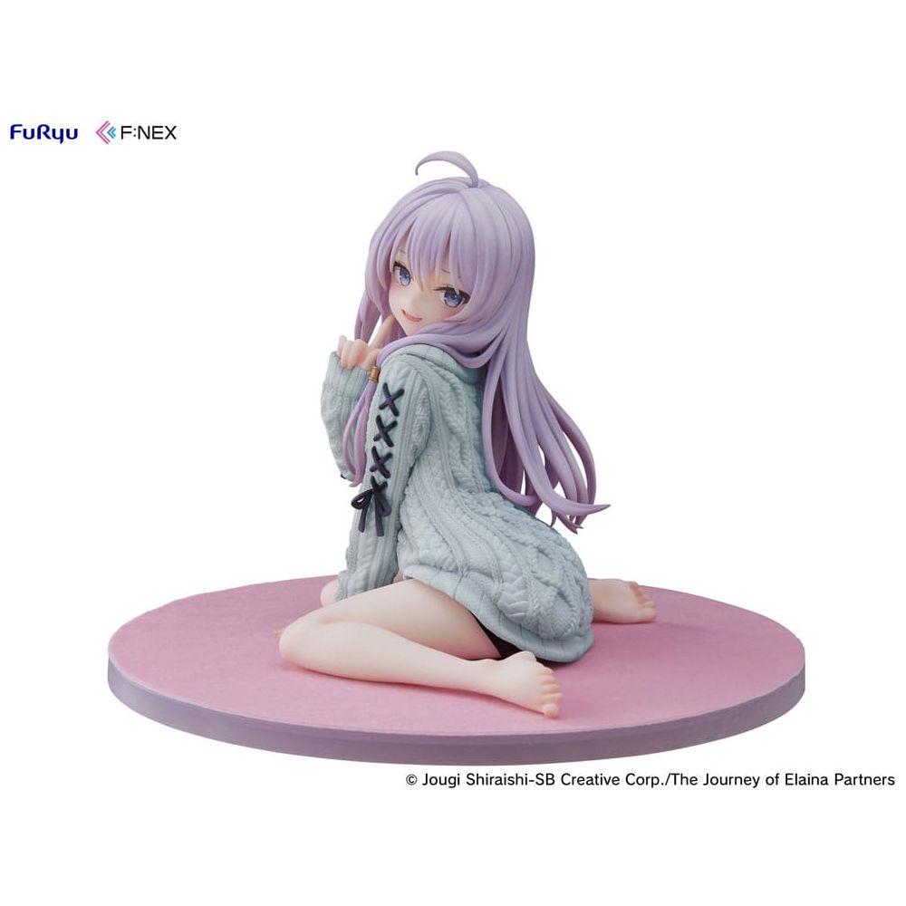 Wandering Witch: The Journey of Elaina 1/7 PVC Statue Elaina knit ver. 30 cm - The Happy Toy Store
