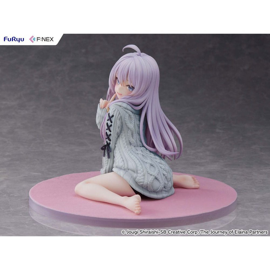 Wandering Witch: The Journey of Elaina 1/7 PVC Statue Elaina knit ver. 30 cm - The Happy Toy Store