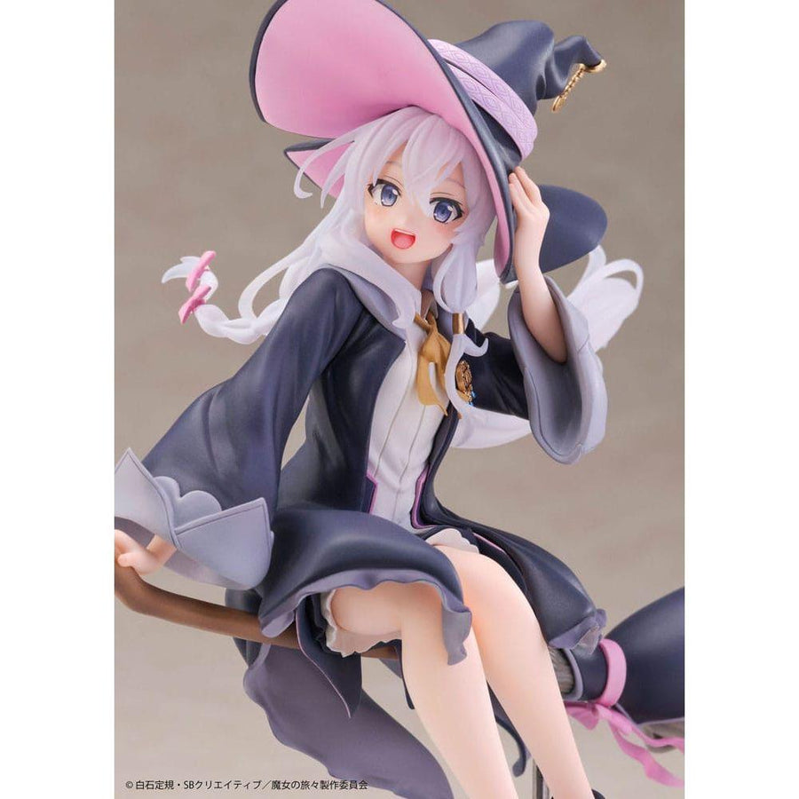 Wandering Witch: The Journey of Elaina AMP+ PVC Statue Elaina Witch Dress Ver. Reissue 20 cm - The Happy Toy Store