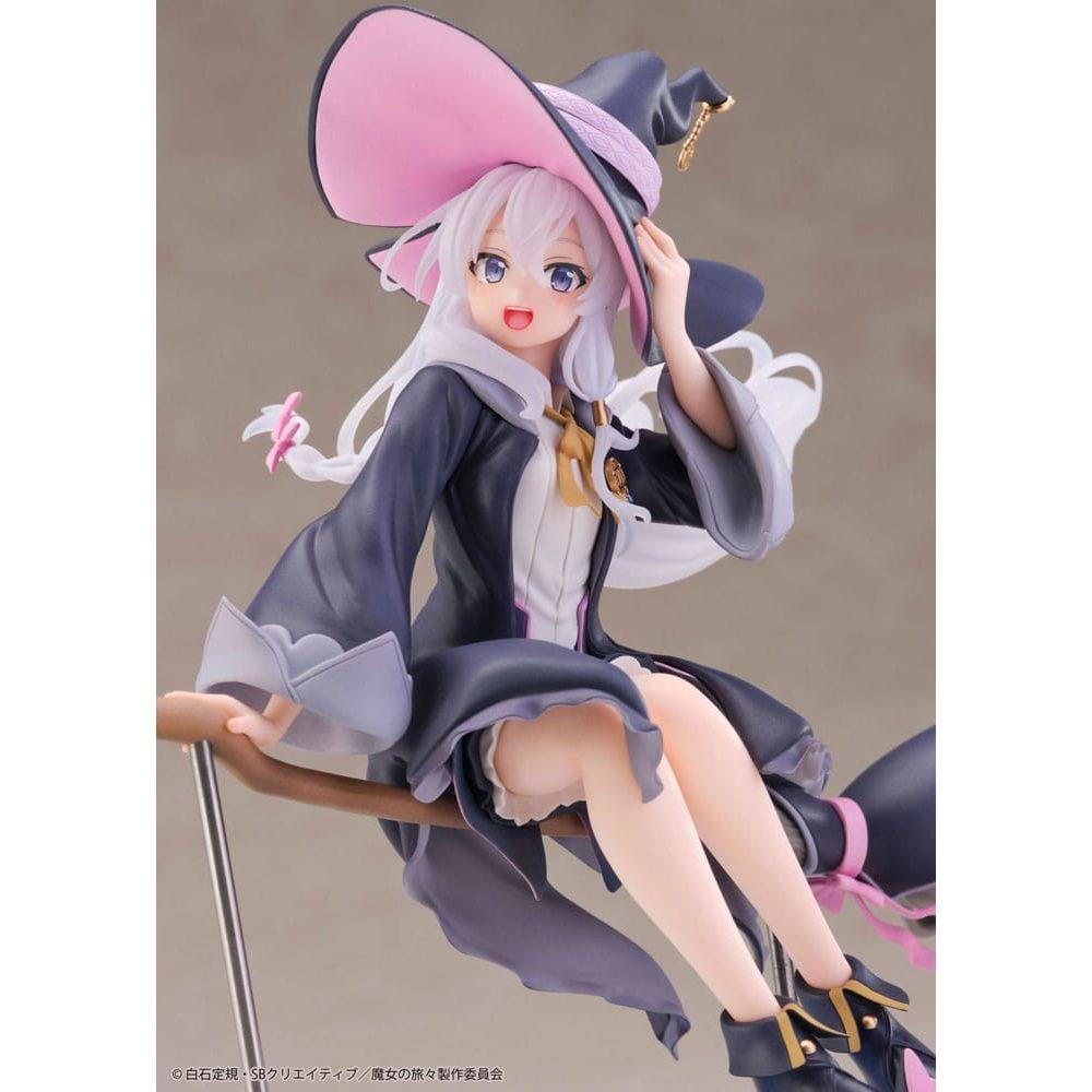 Wandering Witch: The Journey of Elaina AMP+ PVC Statue Elaina Witch Dress Ver. Reissue 20 cm - The Happy Toy Store