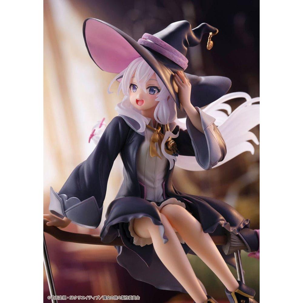 Wandering Witch: The Journey of Elaina AMP+ PVC Statue Elaina Witch Dress Ver. Reissue 20 cm - The Happy Toy Store