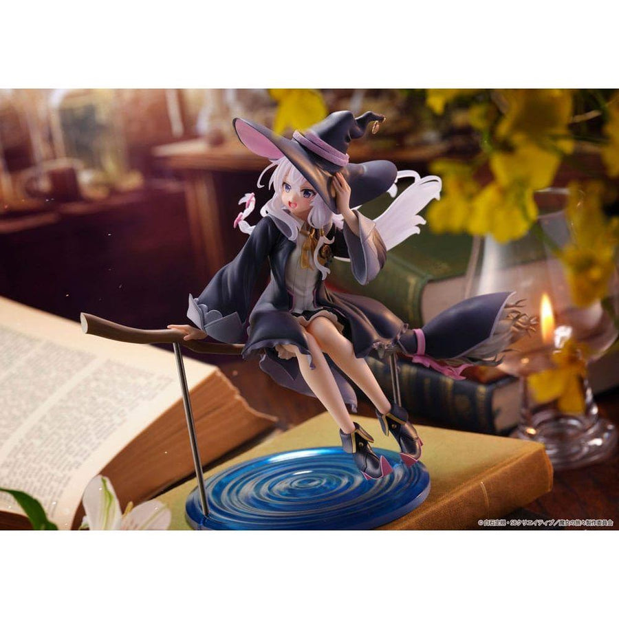 Wandering Witch: The Journey of Elaina AMP+ PVC Statue Elaina Witch Dress Ver. Reissue 20 cm - The Happy Toy Store
