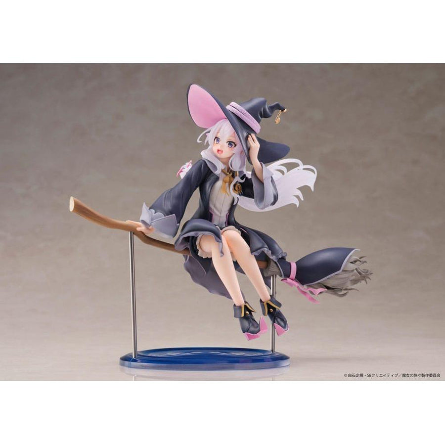 Wandering Witch: The Journey of Elaina AMP+ PVC Statue Elaina Witch Dress Ver. Reissue 20 cm - The Happy Toy Store