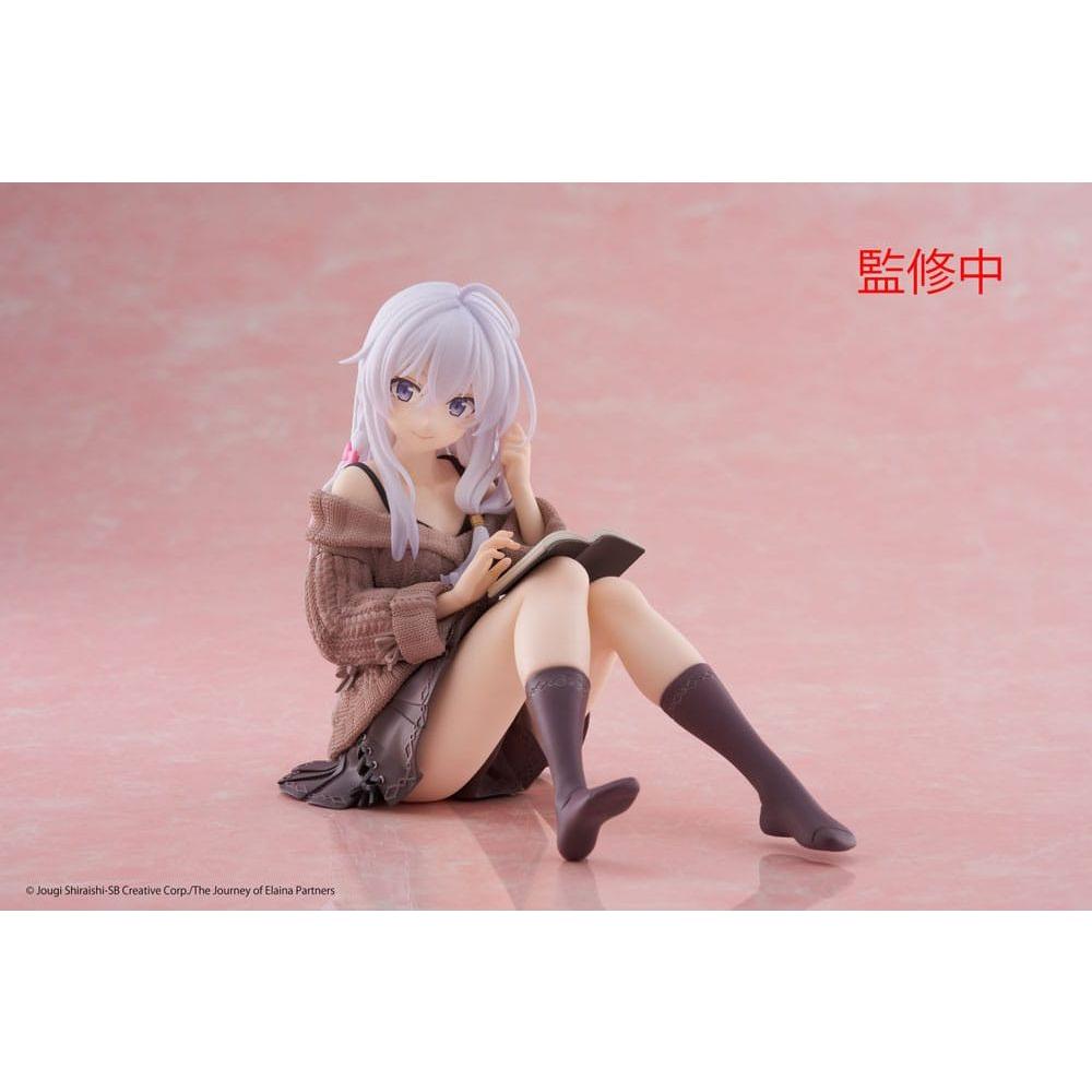 Wandering Witch: The Journey of Elaina PVC Statue Desktop Cute Figure Elaina Casual Clothes Ver. 13 cm - The Happy Toy Store