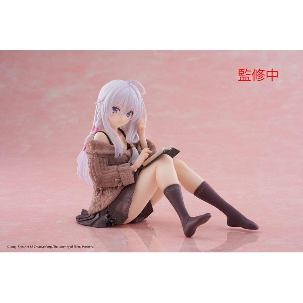 Wandering Witch: The Journey of Elaina PVC Statue Desktop Cute Figure Elaina Casual Clothes Ver. 13 cm - The Happy Toy Store