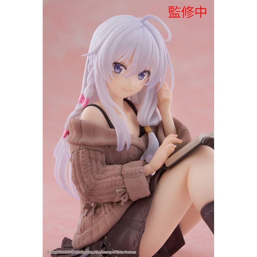 Wandering Witch: The Journey of Elaina PVC Statue Desktop Cute Figure Elaina Casual Clothes Ver. 13 cm - The Happy Toy Store