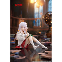 Wandering Witch: The Journey of Elaina PVC Statue Desktop Cute Figure Elaina Casual Clothes Ver. Renewal 13 cm - The Happy Toy Store
