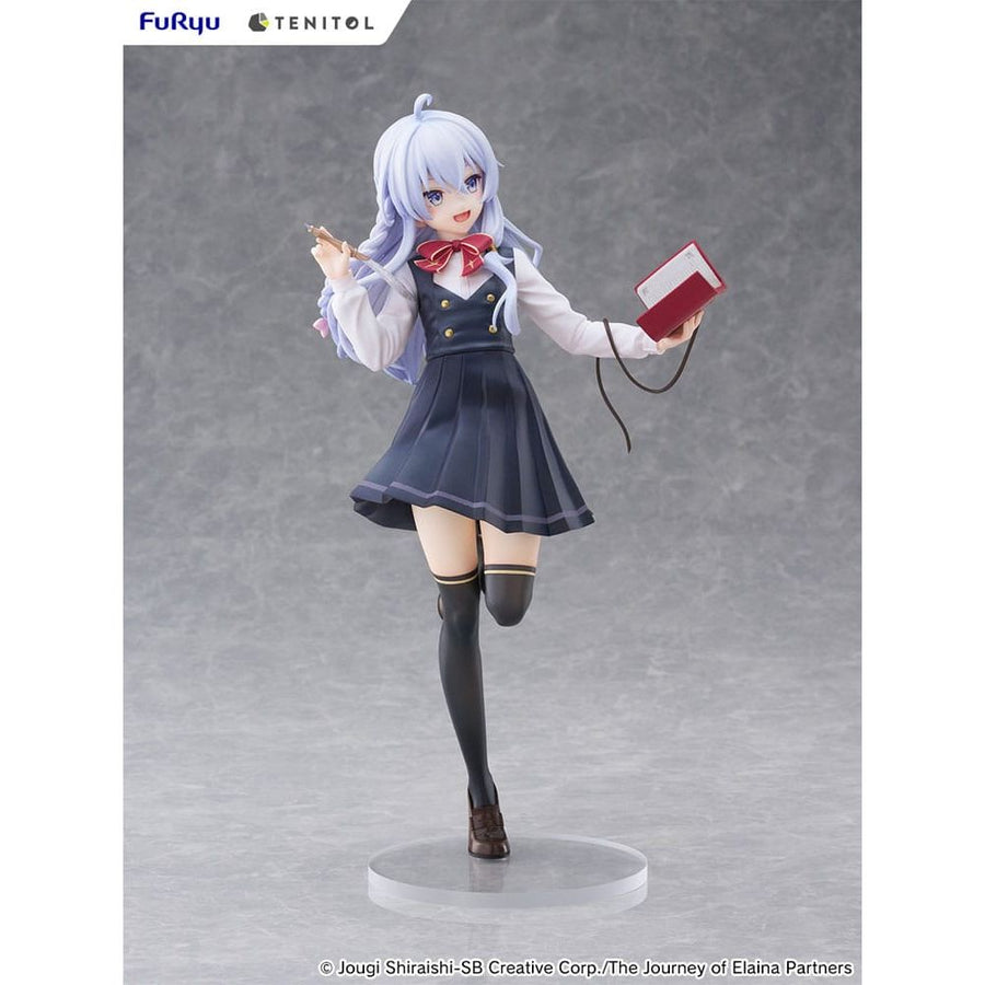 Wandering Witch: The Journey of Elaina Tenitol Tall PVC Statue Elaina School Uniform Ver. 29 cm - The Happy Toy Store