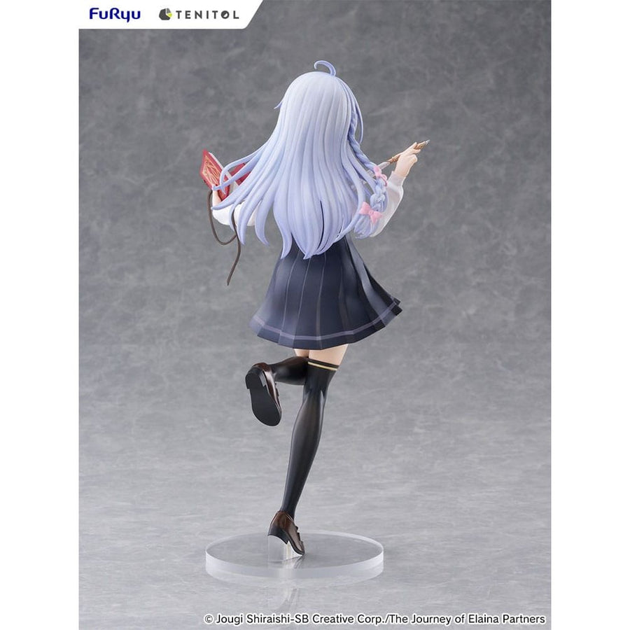 Wandering Witch: The Journey of Elaina Tenitol Tall PVC Statue Elaina School Uniform Ver. 29 cm - The Happy Toy Store