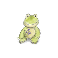 Warmies Junior Frog Plush - The Happy Toy Store