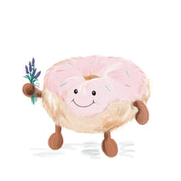 Warmies® Pink Donut Plush - The Happy Toy Store