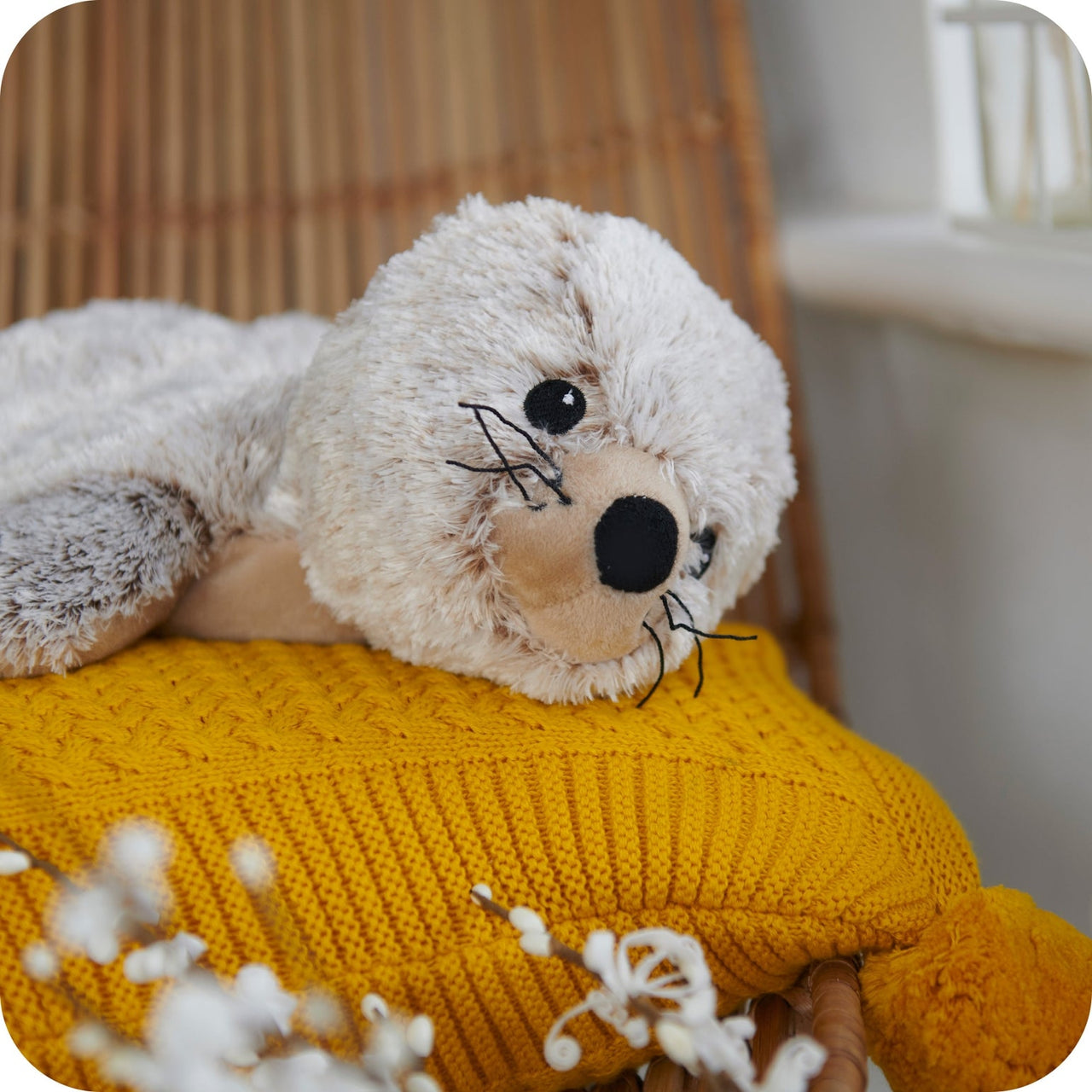 Warmies Seal Plush - The Happy Toy Store