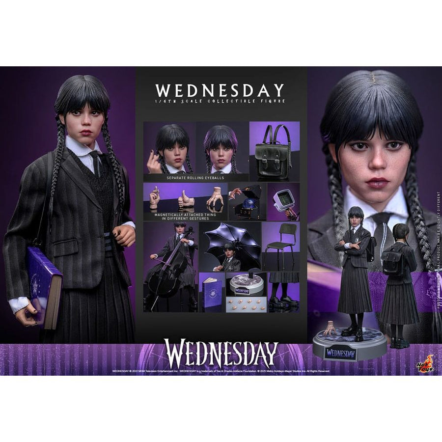 Wednesday Action Figure 1/6 Wednesday 27 cm - The Happy Toy Store