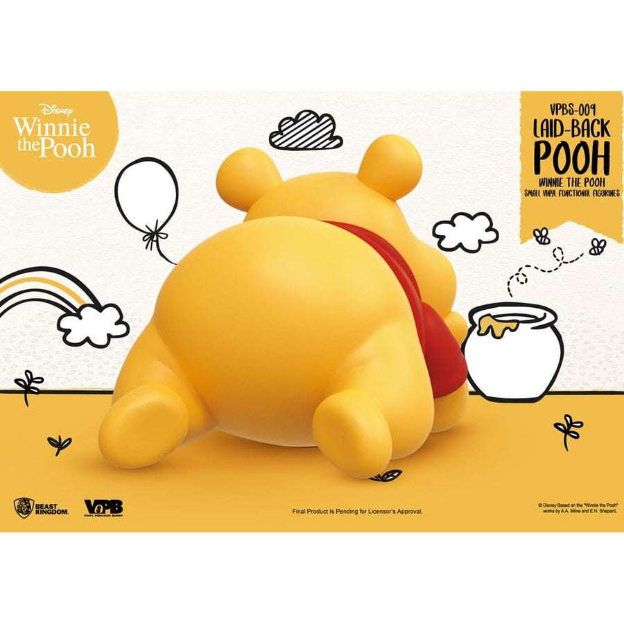 Winnie The Pooh Small Vinyl Bank laid - back Winnie 17 cm - The Happy Toy Store