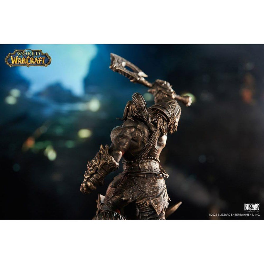 World of Warcraft Statue 1/10 Bronze Coloured Edition Grommash Hellscream 31 cm - The Happy Toy Store