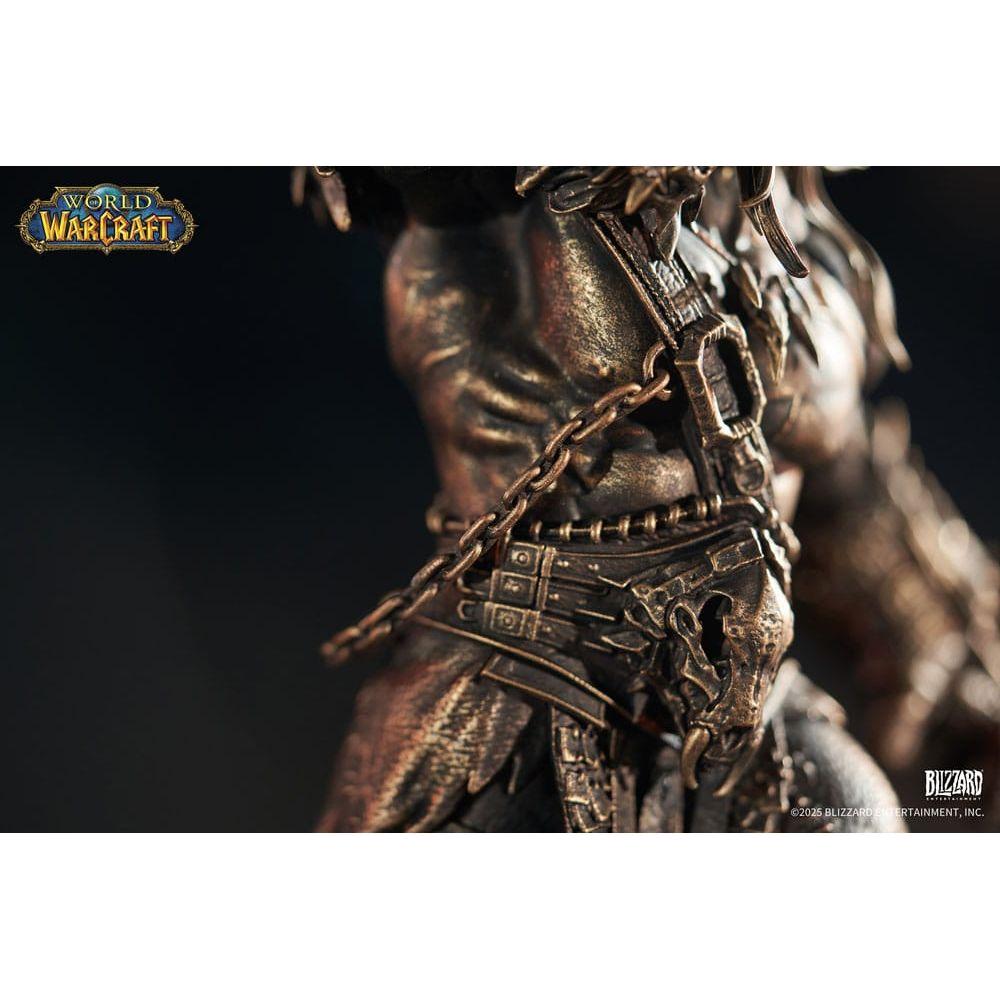 World of Warcraft Statue 1/10 Bronze Coloured Edition Grommash Hellscream 31 cm - The Happy Toy Store