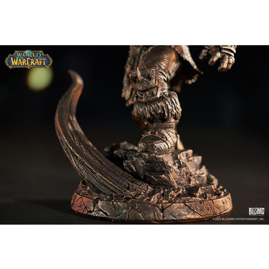 World of Warcraft Statue 1/10 Bronze Coloured Edition Grommash Hellscream 31 cm - The Happy Toy Store