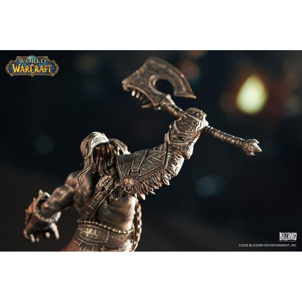 World of Warcraft Statue 1/10 Bronze Coloured Edition Grommash Hellscream 31 cm - The Happy Toy Store