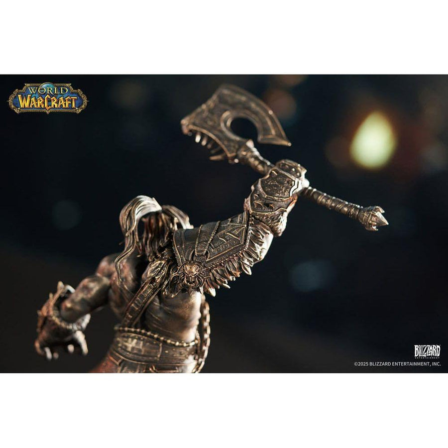 World of Warcraft Statue 1/10 Bronze Coloured Edition Grommash Hellscream 31 cm - The Happy Toy Store
