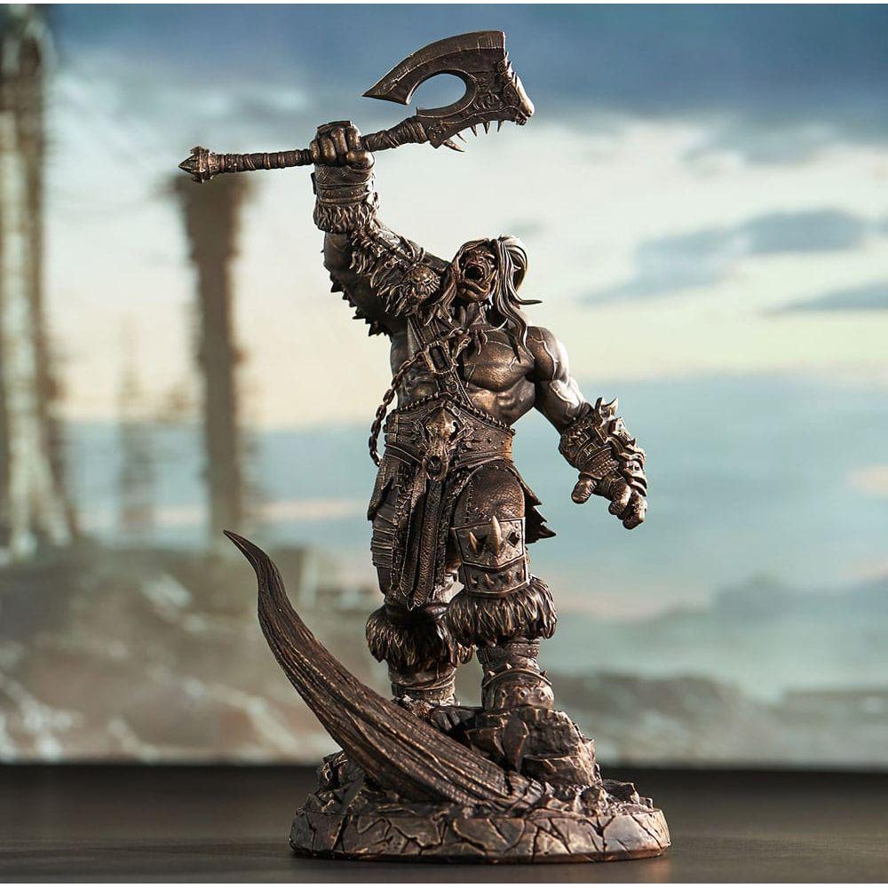 World of Warcraft Statue 1/10 Bronze Coloured Edition Grommash Hellscream 31 cm - The Happy Toy Store